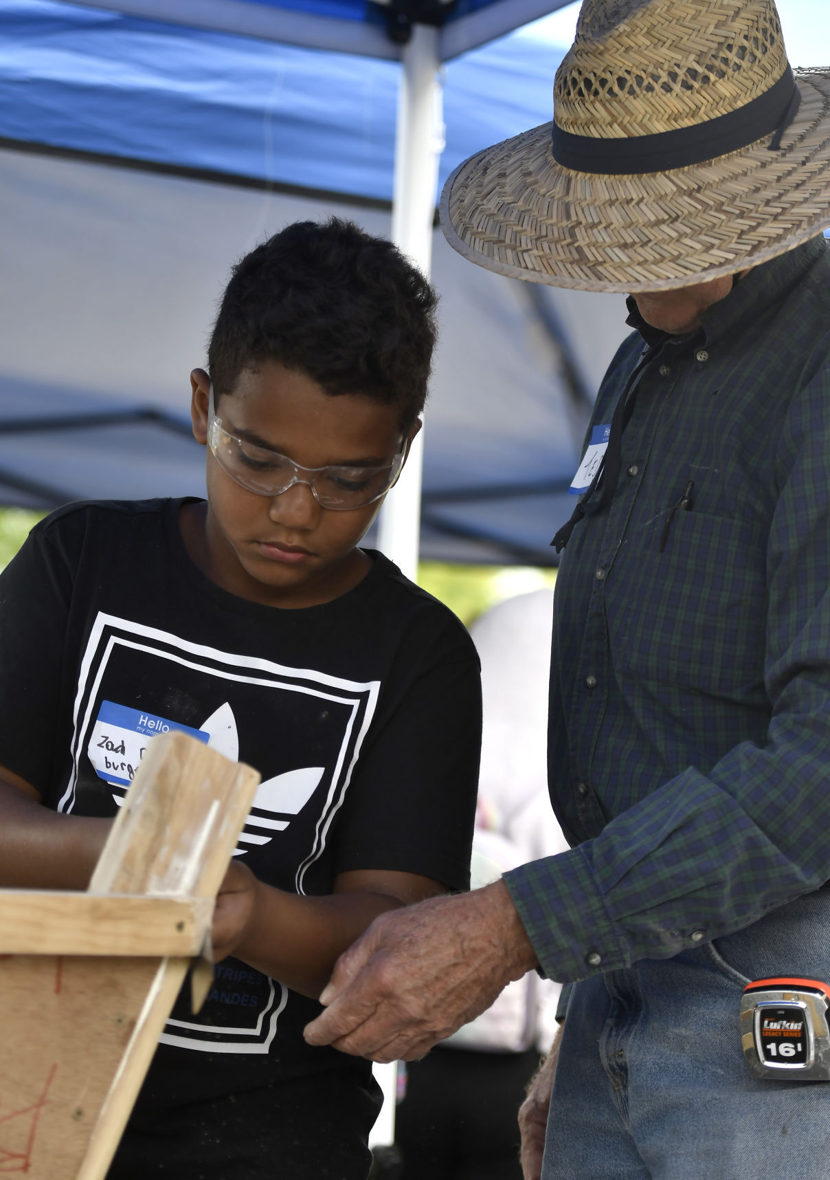BOYS AND GIRLS CLUB BOAT BUILDING